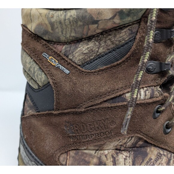 Rocky Silent Stalker Camo Hunting Boots 10.5W 400g Waterproof Primaloft Vibram main image 7